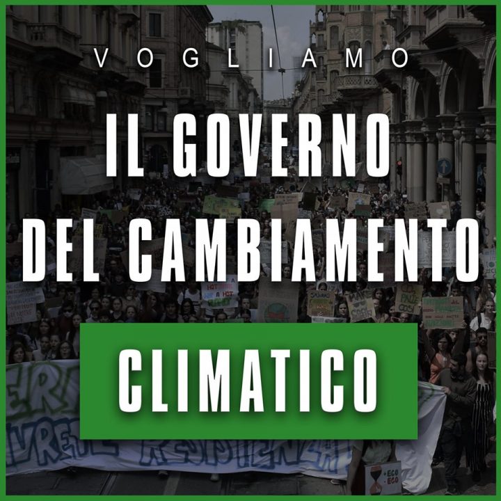 Crisi di governo e crisi climatica