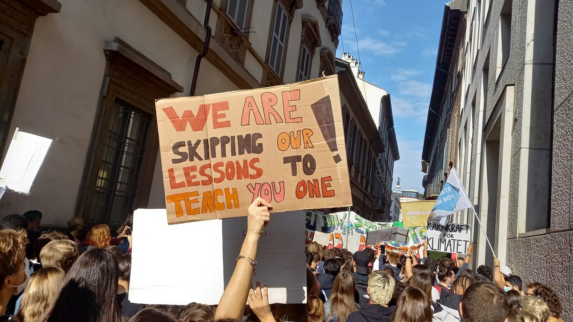 LA CONVERSIONE ECOLOGICA HA FRETTA